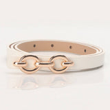 CLASSIC SIMPLE CHAIN BELT BUCKLES THIN BELTS_CWABE0397