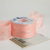 SILVER DOT HOT DIAMOND RIBBON BOW DIY RIBBON_CWMM5773