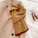 SOLID COLOR COMMUTER ALL MATCH WARM SCARF_CWASC0976