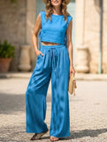 Tank Wide Leg Pants Set_CWBLP01692