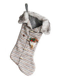 CREATIVE KNITTED CHRISTMAS STOCKING CANDY BAG_CWMS1447
