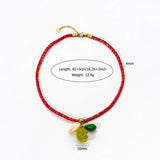 COLORFUL HANDMADE ROPE NECKLACE WITH PENDANT_CWMM8803