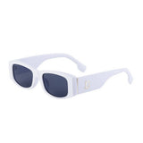 SMALL SQUARE FRAME TRENDY STREET STYLE SUNGLASSES_CWASG0733