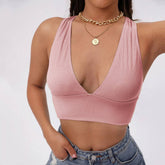 Women Sexy Sports Bra Crop Top With High Stretch