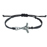 Waterproof Wax Thread Woven Football Bracelet