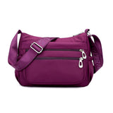 NYLON WATER REPELLENT CROSSBODY SHOULDER BAG_CWASC1744
