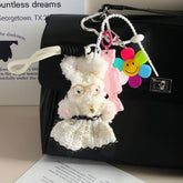CUTE TWIST STICK RABBIT KEYCHAIN FOR STRESS RELIEF_CWMM7831
