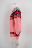 Valentines Day Ethnic-Style Jacquard Sweater