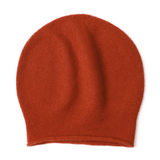 Womens Knit Beanie War Cashmere Cuffed Hat_Cwah3993