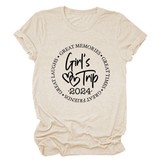 Wome Casual Crew Neck T-Shirt, Loose Fit_Cwtts1471