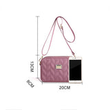 FASHIONABLE NYLON CLOTH SHOULDER MESSENGER BAG_CWAB3515