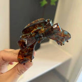 FRENCH ARCH HAIR CLAW BOW ACETATE CLIP_CWAHA2649