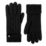 Winter Cycling Wool Twist Touch Screen Gloves_Cwag0391