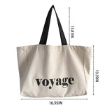 LARGE CAPACITY YOGA SHOULDER CANVASBAG_CWAB2122