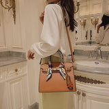 Retro Large-Capacity Hand-Held Crossbody Bag
