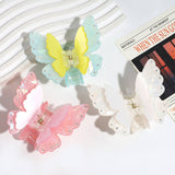 2024 NEW COLORFUL DOUBLE LAYER BUTTERFLY CLIP_CWAHA2198