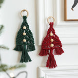 COLORFUL WOVEN BELL CHRISTMAS DOOR WALL HANGING_CWMM9739