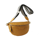 New Plaid Pu Chest Bag Crossbody Bag_Cwab2082