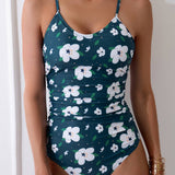 SEXY MULTI COLOR PRINT ONE PIECE SWIMSUIT_CWMW0307