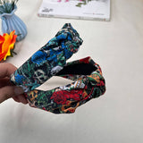 CHRISTMAS SKULL COLORFUL HEADBAND_CWAHA2588