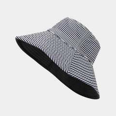 REVERSIBLE WIDE BRIM SUN HAT FOR WOMEN SPRING_CWAH3793