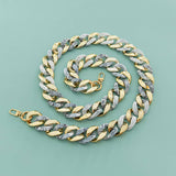 LARGE RESIN ACRYLIC BAG CHAIN WIDE SHOULDER STRAP_CWMM5097