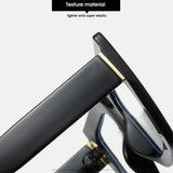 Tortoiseshell Square Frame Fashion Glasses_Cwasg0235