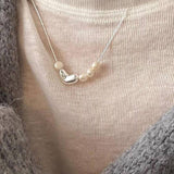 LIGHT LUXURY FRENCH HIGH END LOVE PEARL NECKLACE_CWAJE2061