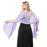 Women Solid Color Evening Shawl_Cwasc1071