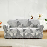 FLORAL SKIRTED SOFA COVER STRETCH FULL FIT_CWMM8323