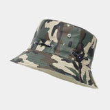 Unisex Camo Outdoor Sun Hat For Hiking Fishing_Cwah3871