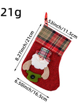 CREATIVE CHRISTMAS TREE PENDANT SOCKS GIFT BAG_CWMS1444
