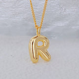 18K GOLD 26 LETTERS CUTE HIP HOP PENDANT NECKLACE_CWMM5871
