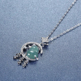 Sensory Fortune Star Moon Collarbone Chain