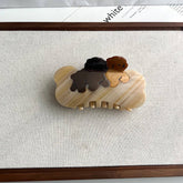 CUTE DOG ACETATE HAIR CLAW CLIP LARGE SIZE_CWAHA5975