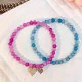 Vintage Boho Crystal Anklet Floral Beach Style_Cwmm6365