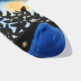 PLANT FLOWER PATTERN STREET SKATEBOARD SOCKS_CWMS0169