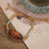 RETRO ETHNIC STYLE HAND WOVEN TASSEL BRACELET_CWAJE3962