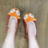 ADULT THICK VELVET SEQUINED FLOOR SOCKS NON SLIP_CWMS1197