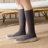 Winter Floor Socks Fuzzy Indoor Slipper Shoes_Cwms0725