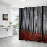 FOREST DIGITAL PRINTING SHOWER CURTAIN_CWMM1800