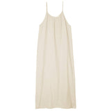 DOUBLE COTTON COTTON GAUZE LONG DRESS_CWDMD2170