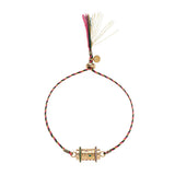 LITERARY STAR TAROT PENDANT COLORED BRACELET_CWMM5524