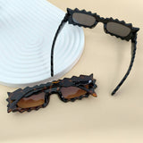 PERSONALIZED LACE IRREGULAR SUNGLASSES_CWASG0416