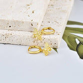 RETRO BEE FASHION PERSONALIZED EARRINGS_CWAJE1762