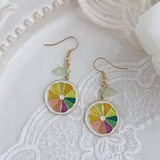 CUTE FRESH AND SWEET LEMON EARRINGS_CWAJE1635