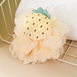 BATH POUF CUTE FRUIT BATH BALL FOAMING TENNIS BALL_CWMM3355