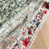 PATTERNED LACE TRIANGLE HEADSCARF_CWAHA1374