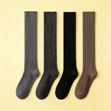 Thick Wool Double Knit Calf Boot Socks_Cwms03333