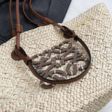 BEACH BAG LARGE CAPACITY FASHIONABLE WOVEN BAG_CWAB2303